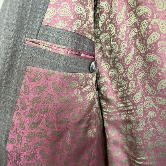 Men’s Sam’s Tailor’s Custom Suit. Excellent Condition. Size 44L - Picture 13 of 16